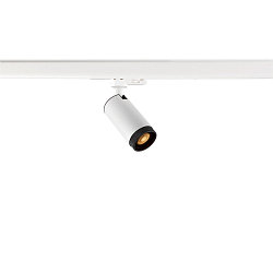 3-fase spot GRIP! L GU10 cilindrisch, instelbaar GU10 IP20, wit dimbaar