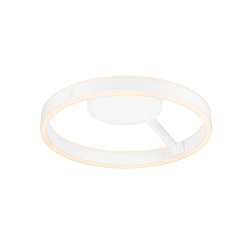 Wand- en plafondarmatuur ONE DALI �40CM up down, DALI aanstuurbaar, CCT Switch, ring vorm IP20, wit dimbaar