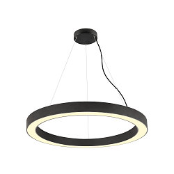 pendant luminaire MEDO� RING 90 PHASE for VDU workstation, CCT Switch IP20, black dimmable