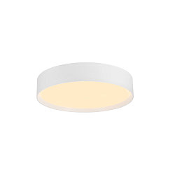 Plafondarmatuur DECONA 30 CL rond, met sensor, geschikt voor beeldschermwerkstations IP44, wit, gelakt 