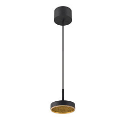 Pendelarmatuur GRIP! FLAT IP20, goud, zwart dimbaar