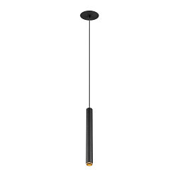Pendelarmatuur GRIP!S geschikt voor beeldschermwerkstations IP20, goud, zwart dimbaar