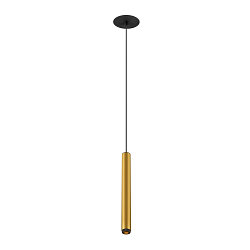 Pendelarmatuur GRIP!S geschikt voor beeldschermwerkstations IP20, goud, zwart dimbaar