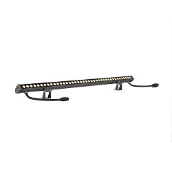 Wandarmatuur voor buitenshuis GALEN PRO 120 IP65, antraciet, gelakt dimbaar