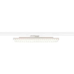 3-fase spot SIGHT PANEL hoekig, geschikt voor beeldschermwerkstations IP20, wit, gelakt 