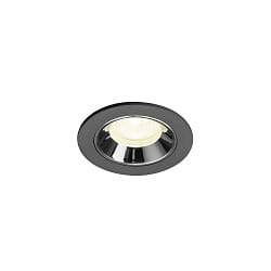 ceiling recessed luminaire NUMINOS® XS suitable for VDU workstation IP20, black dimmable