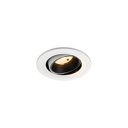 Plafondinbouwarmatuur NUMINOS® MOVE S draaibaar, geschikt voor beeldschermwerkstations IP20, zwart, wit dimbaar
