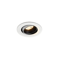 ceiling recessed luminaire NUMINOS® MOVE S swivelling, suitable for VDU workstation IP20, black, white dimmable