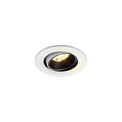Plafondinbouwarmatuur NUMINOS® MOVE S draaibaar, geschikt voor beeldschermwerkstations IP20, zwart, wit dimbaar