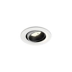 Plafondinbouwarmatuur NUMINOS® MOVE S draaibaar, geschikt voor beeldschermwerkstations IP20, zwart, wit dimbaar