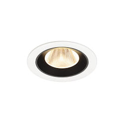 ceiling recessed luminaire NUMINOS® M suitable for VDU workstation IP20, black, white dimmable