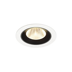 ceiling recessed luminaire NUMINOS® M suitable for VDU workstation IP20, black, white dimmable