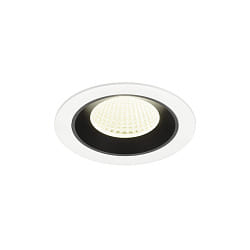 ceiling recessed luminaire NUMINOS® M suitable for VDU workstation IP20, black, white dimmable