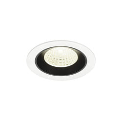 ceiling recessed luminaire NUMINOS® M suitable for VDU workstation IP20, black, white dimmable