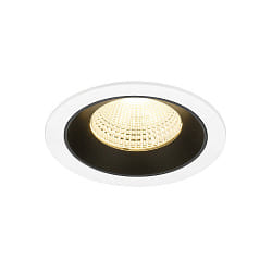 ceiling recessed luminaire NUMINOS® L suitable for VDU workstation IP20, black, white dimmable