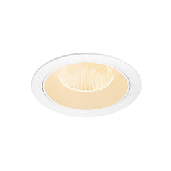 ceiling recessed luminaire NUMINOS® XL suitable for VDU workstation IP20, black, white dimmable