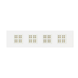 grid luminaire PAVANNO 1200/300 45 WB WH ON-OFF CCT Switch, UGR < 19, multipower IP20, white 