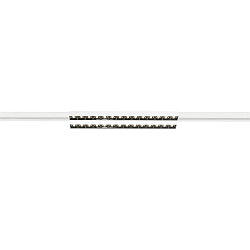 3-fase spot SIGHT EVO DOUBLE hoekig IP20, zwart, wit, gelakt 