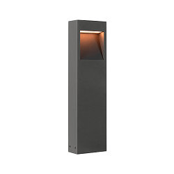 Staande armatuur voor buiten QUAD PRO 60 hoekig IP65, antraciet, wit dimbaar