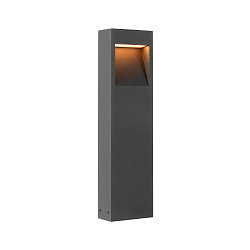 Staande armatuur voor buiten QUAD PRO 60 hoekig IP65, antraciet, wit dimbaar