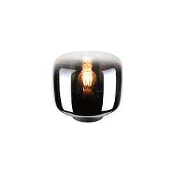 table lamp PANTILO cylindrical E27, chrome dimmable