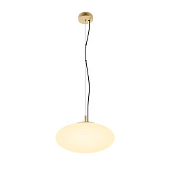 Pendelarmatuur OLYPSO 40 E27 IP20, goud dimbaar