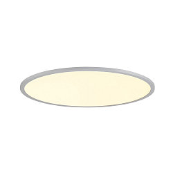 ceiling luminaire PANEL 60 round, suitable for VDU workstation IP20, grey, lacquered dimmable