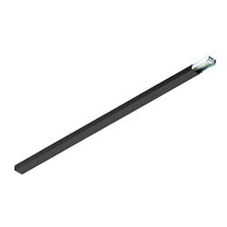 Lichtlijnsysteem dekkind EASYLIGHT BC 1500 7 25 BK 7-polig, zwart