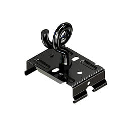 Lichtlijnsysteem bevestiging EASYLIGHT CSK BK, zwart