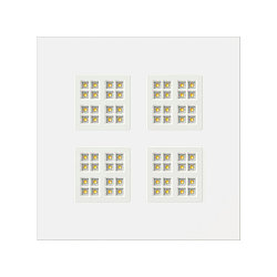 grid luminaire PAVANNO 600 DALI DALI controllable, CCT Switch, UGR < 19, multipower IP20, white dimmable