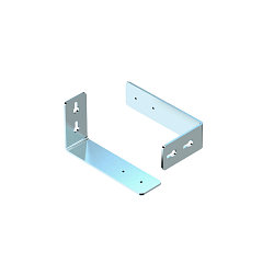 Wandhouder BATTEN FLAT P / WALL-DOWNBEAM stijf, set van 2, rvs