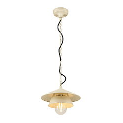 Pendelarmatuur SEJERO E27 IP65, beige dimbaar