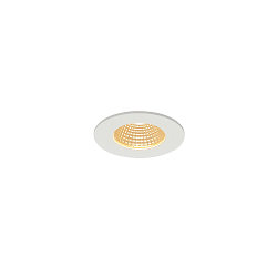 Plafondinbouwarmatuur PATTA-I ROUND rond, stijf IP65 / IP20, wit dimbaar