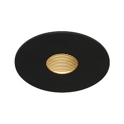 Inbouwarmatuur H-LIGHT 1 LED incl. chauffeur, zwart mat dimbaar 11,5W 265lm 2700K 20� 20� CRI 80