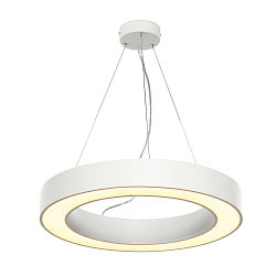LED Pendant luminaire MEDO RING 60 LED, 35W, 105�, 3000K, white