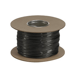 LOW-VOLTAGE WIRE, for TENSEO low-voltage wire system, 4mm�, 100 m, black