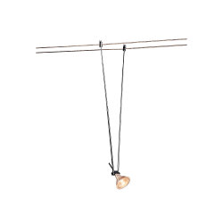 TELESKOP, Wire luminaire for TENSEO low-voltage wire system, QR-C51, chrome