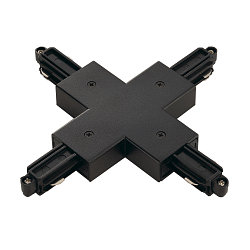 1-fase X-connector opbouwversie, zwart