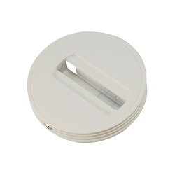 1-fase plafondrozet, wit