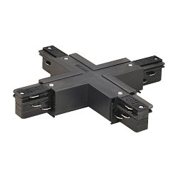 X-coupler for 3-Phase High voltage Track, black