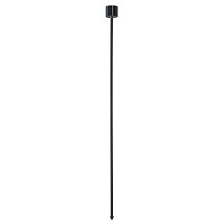 EUTRAC Pendant rod 1,2 m fixed for 3-Phase High voltage Track, black
