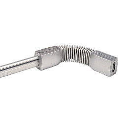 Flex connector EASYTEC II, zilvergrijs