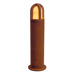 Outdoor Bollardlight RUSTY CONE 70, IP54, height 71cm, E27 TC-DSE max. 11W, FeCSi steel rust color