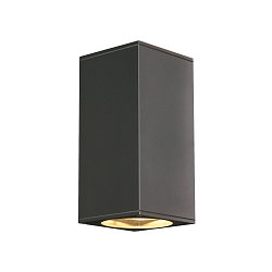 Wall luminaire BIG THEO UP-DOWN OUT ES111, square, GU10, max. 2x75W, anthracite