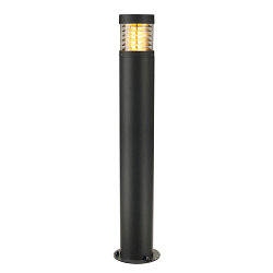 Floor lamp F-POL, round, anthracite, E27