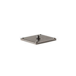 Montageplaat DASAR PROJECTOR LED, rvs