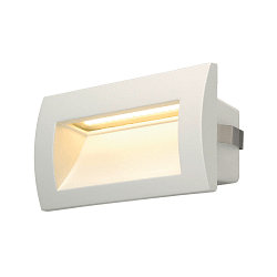 LED Wall recessed luminaire DOWNUNDER OUT LED M, 0,96W, 3000K, IP55, white