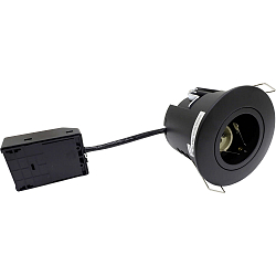 recessed luminaire UNI INSTALL G2 round GU10 IP44, black 