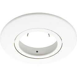 Afdekking QUICK/UNI INSTALL G2 rond, wit mat