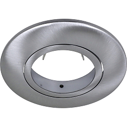 Afdekking QUICK/UNI INSTALL G2 rond, aluminium geborsteld